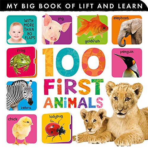 100 First Animals (My Big Book of Lift and Learn)