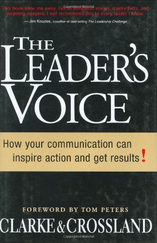 The Leader's Voice: How Your Communication Can Inspire Action and Get Results! - 9188