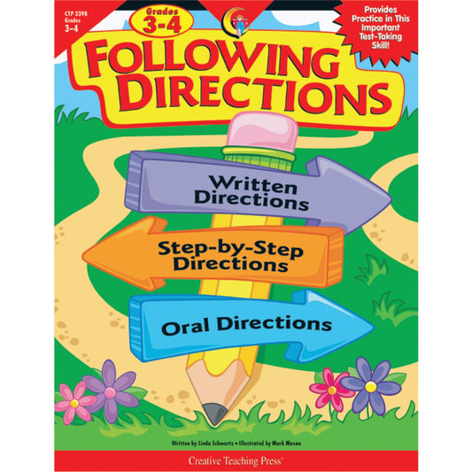 Following Directions, Gr. 3-4 - 6520