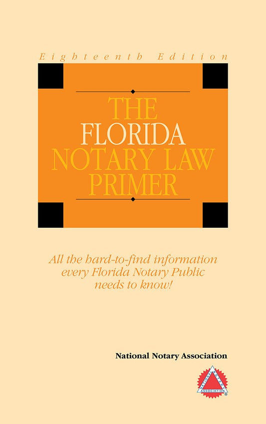2014 The Florida Notary Law Primer - 9196