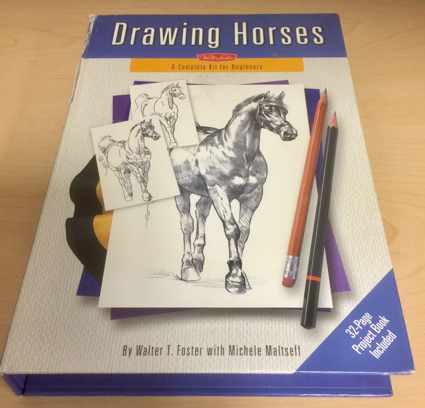 Drawing Horses: A Complete Kit for Beginners