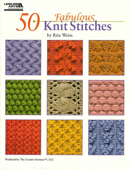 50 Fabulous Knit Stitches (Leisure Arts #4280)