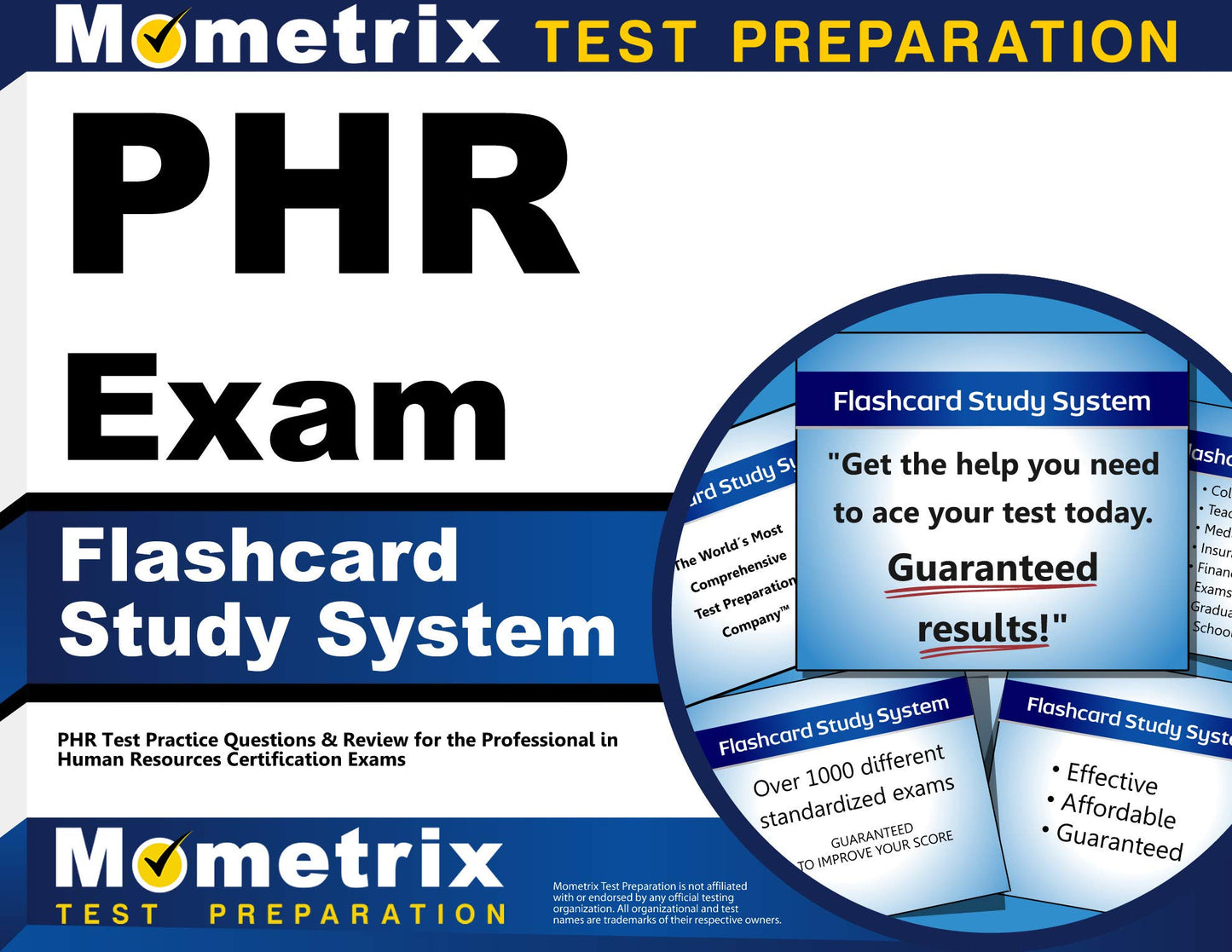 PHR Exam Flashcard Study System: PHR Test Practice Questions & Review for the Professional in Human Resources Certification Exams (Cards) - 5871