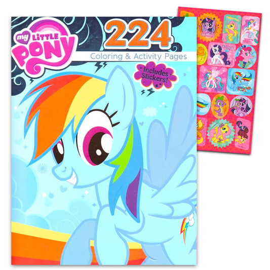 Bendon My Little Pony 224 Coloring & Activity Book Including Stickers - 2618