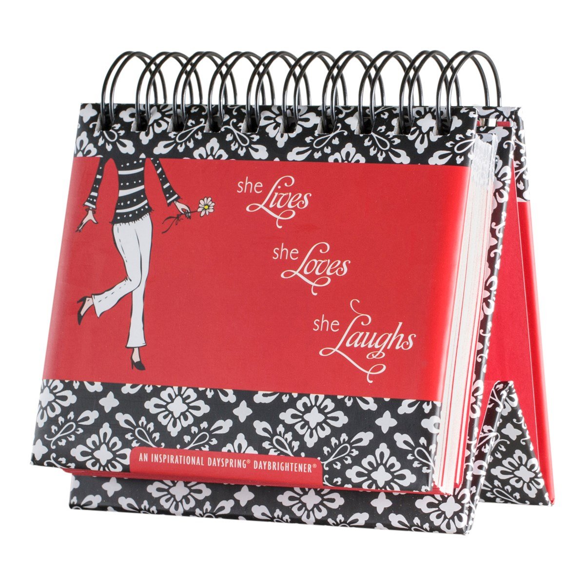 DaySpring Flip Calendar - She Lives, Loves, Laughs - 22600