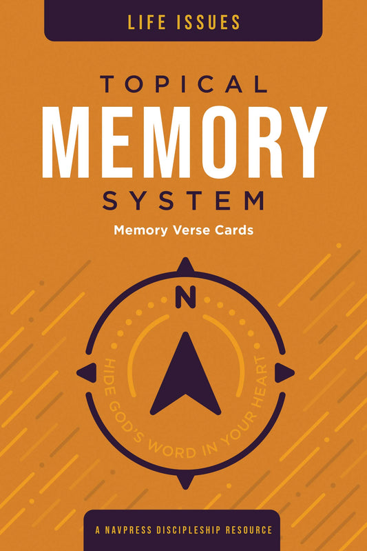 Topical Memory System: Life Issues, Memory Verse Cards: Hide God’s Word in Your Heart - 9614