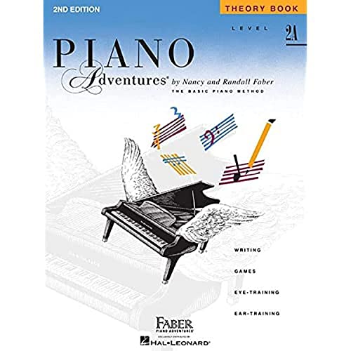 Piano Adventures: Theory Book - Level 2A, 2nd Edition | Piano Method with Music Theory and Composer Biographies | Sheet Music Tor Kids and Adults | Faber Piano Method Music Book