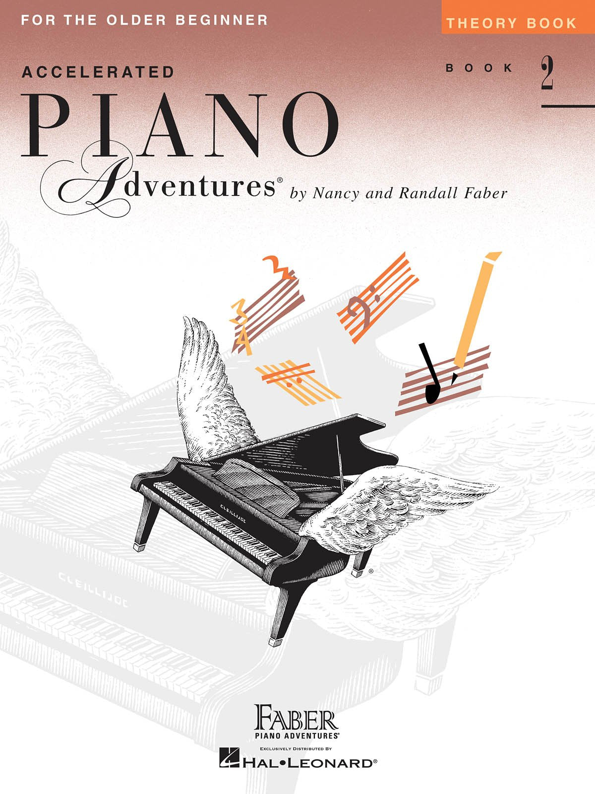 Accelerated Piano Adventures: Theory Book 2 | Late Elementary Piano Theory Workbook for Teens and Adults | Ear Training, Writing & Sightreading Activities | Faber Method Book for Older Beginners