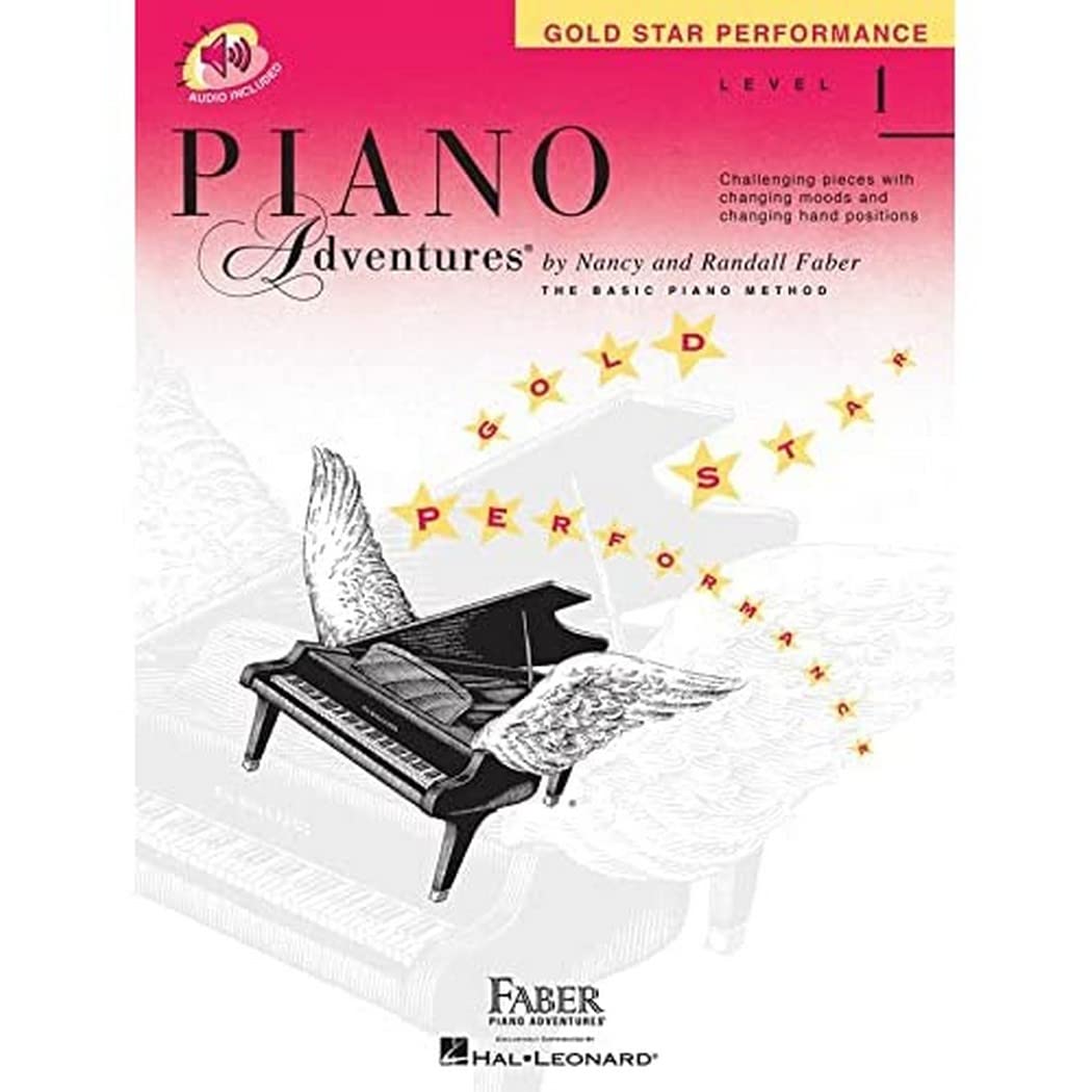 Piano Adventures - Gold Star Performance Book: Level 1 (Book/Online Audio)