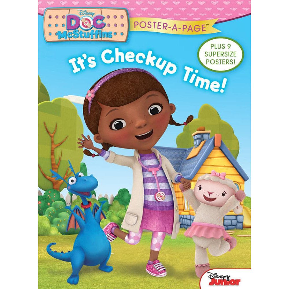 Disney Junior Doc McStuffins: It's Checkup Time! Poster-A-Page (Disney Doc McStuffins)