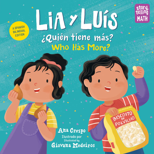 Lia y Luís: ¿Quién Tiene Más? / Lia & Luis: Who Has More? (Storytelling Math) - 2875