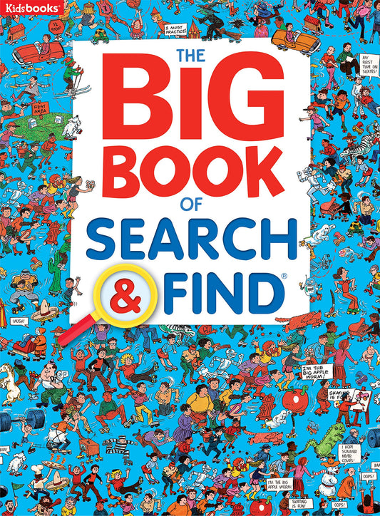 The Big Book of Search & Find - Fun Hidden Object Game for Kids | Boosts Focus & Observation Skills | Engaging Brain-Training Activity Book