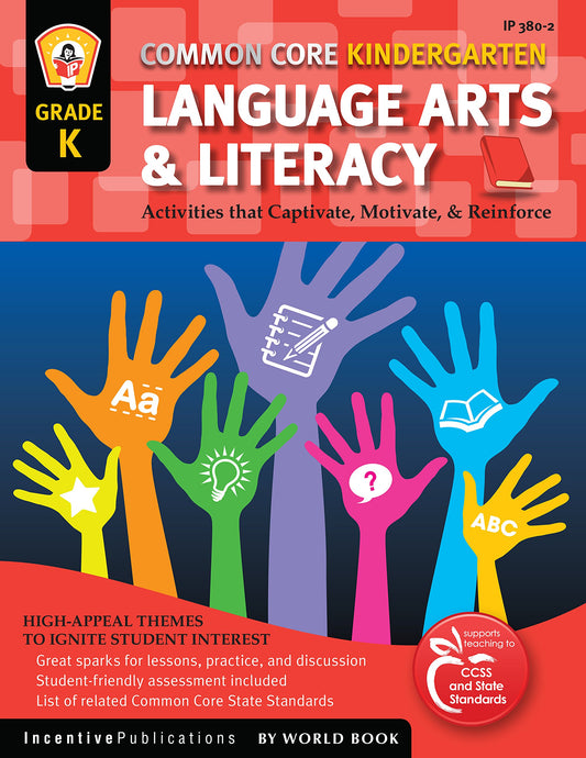 Common Core Language Arts & Literacy Kindergarten - 8453