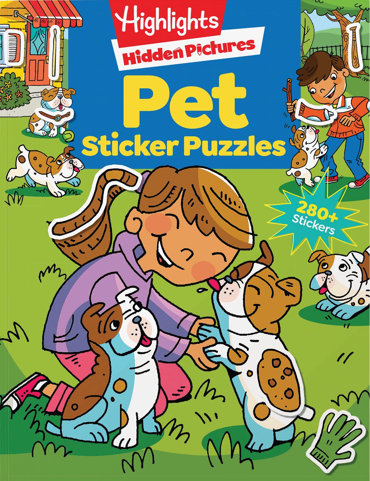 Pet Sticker Puzzles (Highlights™ Sticker Hidden Pictures®) - 7332