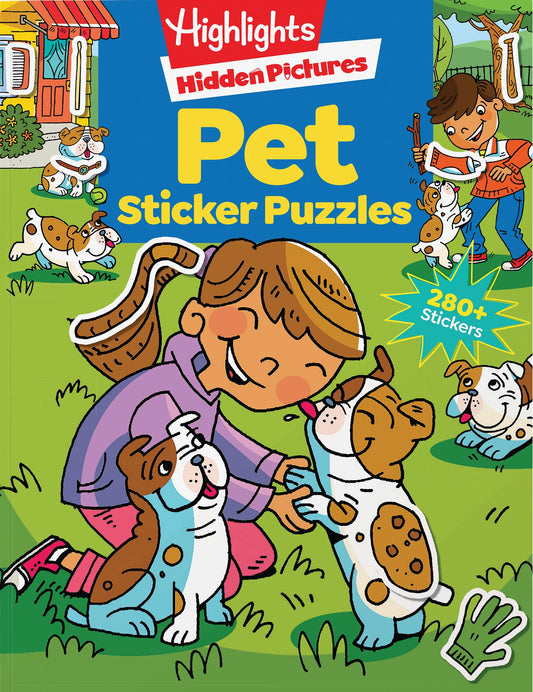 Pet Sticker Puzzles (Highlights™ Sticker Hidden Pictures®) - 7332