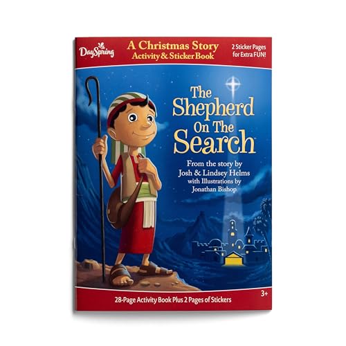 The Shepherd on the Search: A Christmas Story Activity & Sticker Book (2 Sticker Pages for Extra Fun) - 8733