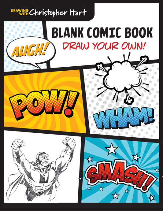 Blank Comic Book: Draw Your Own! (Drawing With Christopher Hart) - 6877