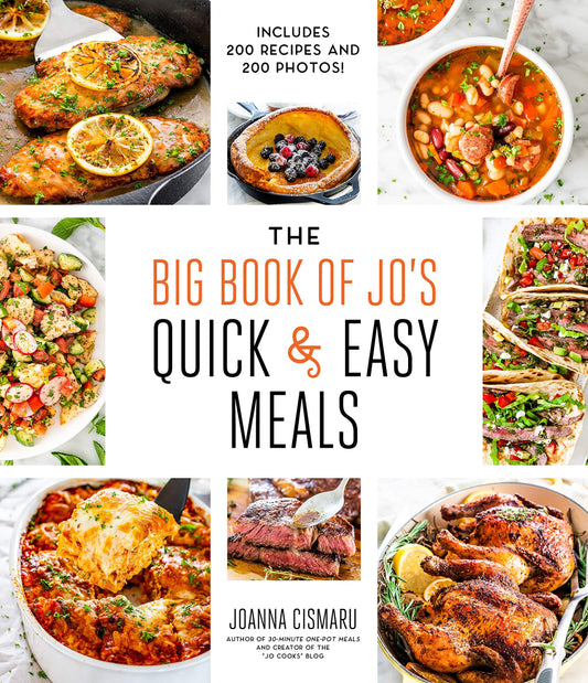 The Big Book of Jo's Quick and Easy Meals-Includes 200 recipes and 200 photos! - 4487
