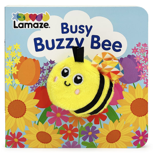 Busy Bee Finger Puppet Board Book, Ages 1 - 3