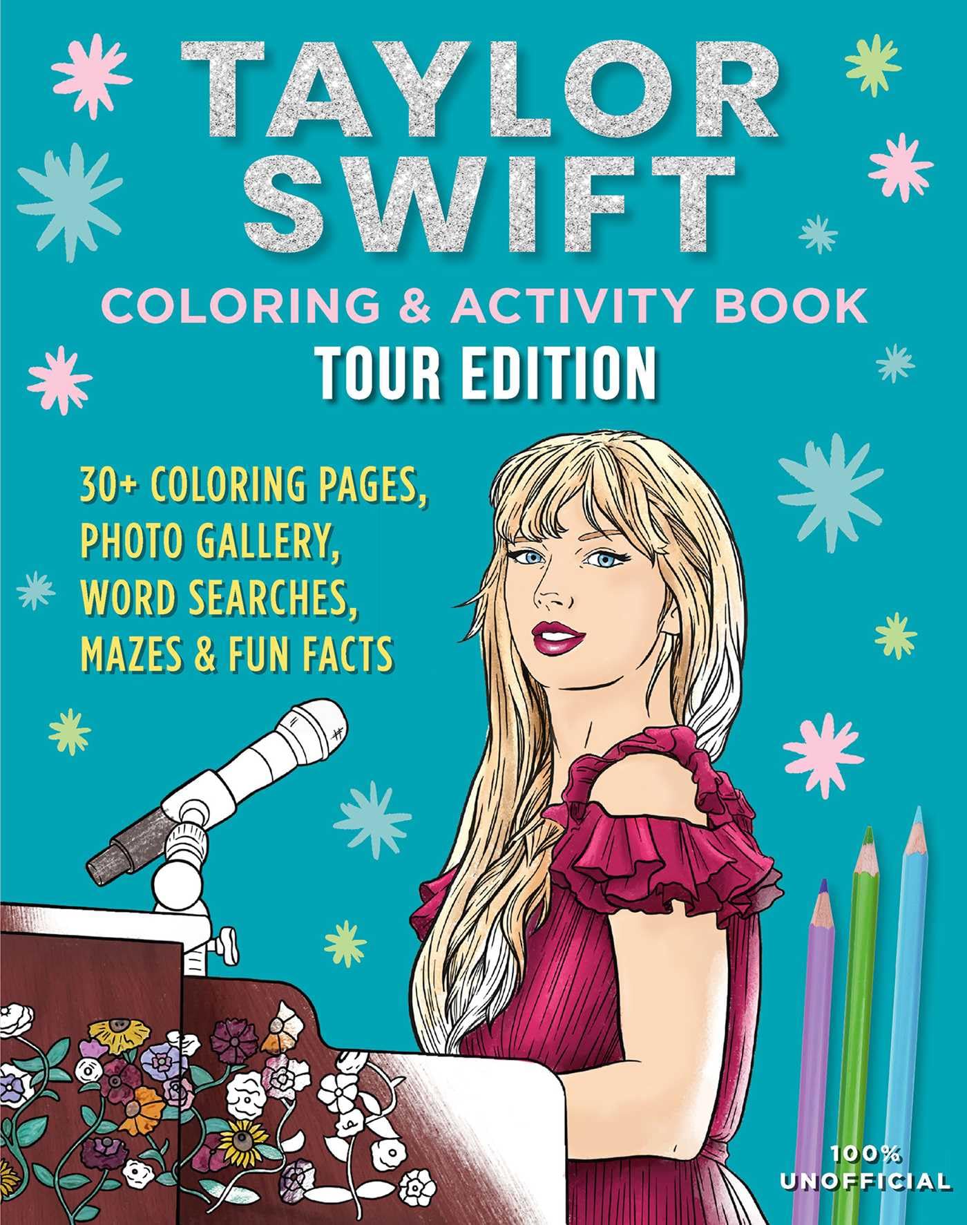 Taylor Swift Coloring & Activity Book: Tour Edition (Pop Culture Color & Activity) - 6139