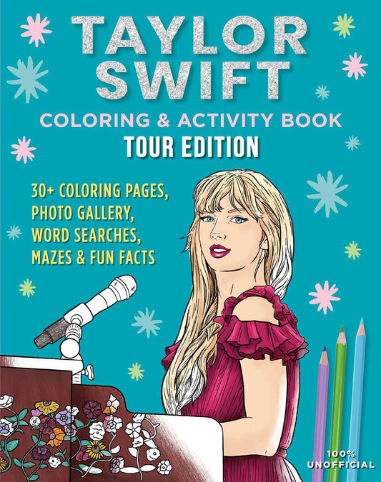 Taylor Swift Coloring & Activity Book: Tour Edition (Pop Culture Color & Activity) - 6139