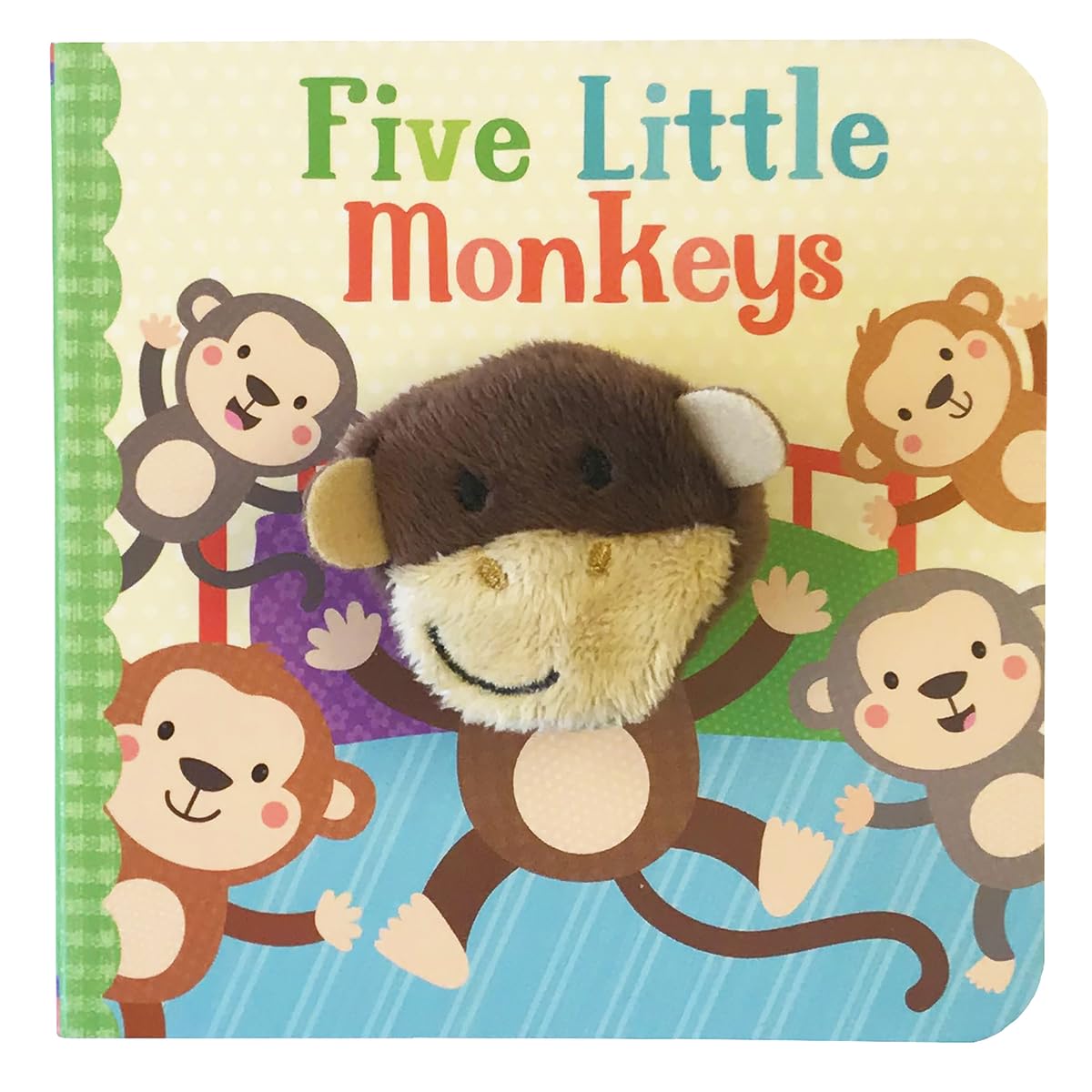 Five Little Monkeys (Finger Puppet Board Book) - 7293