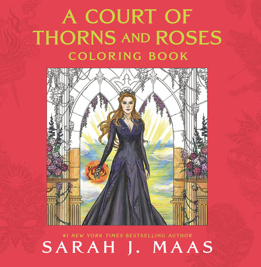 A Court of Thorns and Roses Coloring Book - 6520