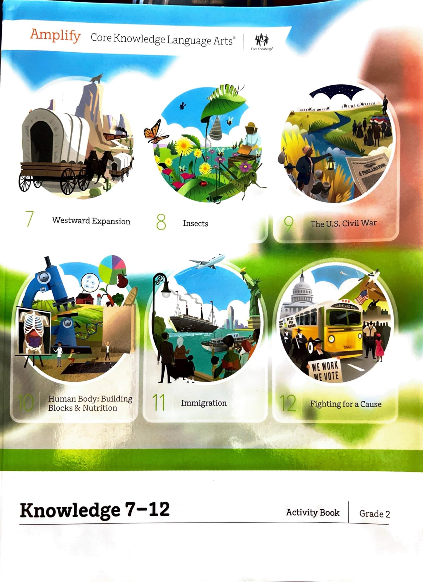 Amplify Knowledge 7-12, Activity Book , Grade 2.