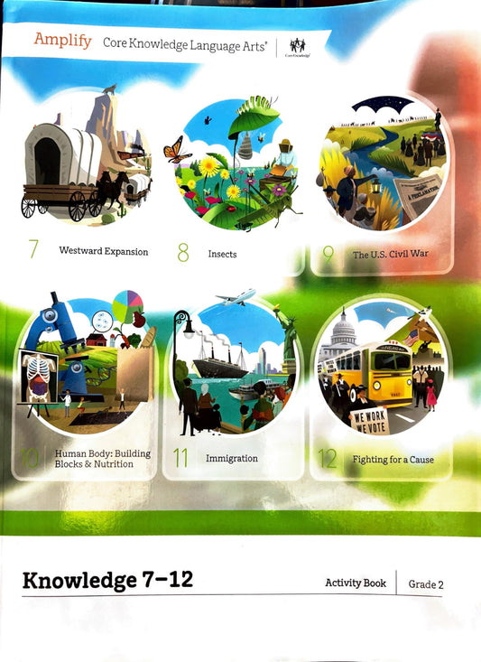 Amplify Knowledge 7-12, Activity Book , Grade 2.