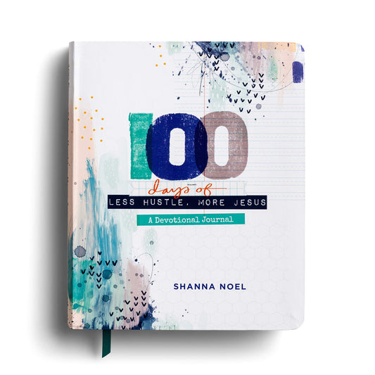 100 Days of Less Hustle, More Jesus Less: A Devotional Journal - 8419