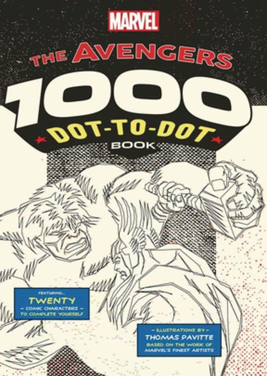 Marvel: Avengers 1000 Dot-to-Dot Book - 2877