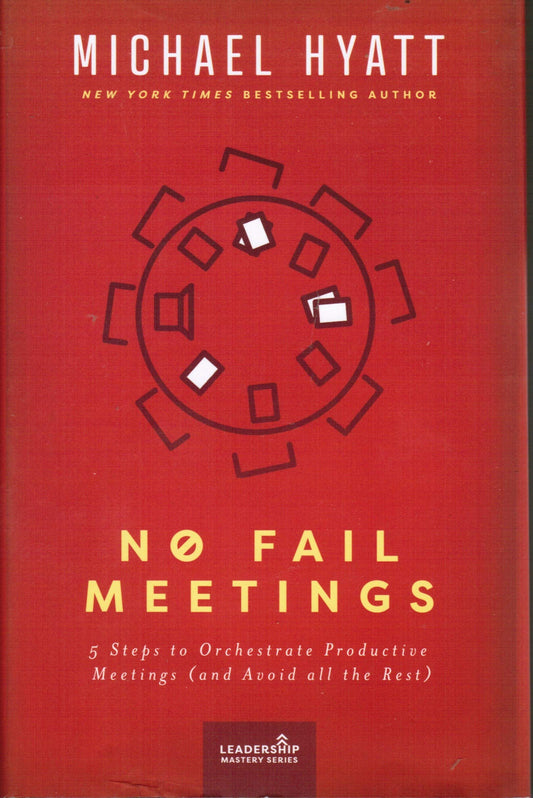 No Fail Meetings: 5 Steps to Orchestrate Productive Meetings (and Avoid all the Rest) - 9926