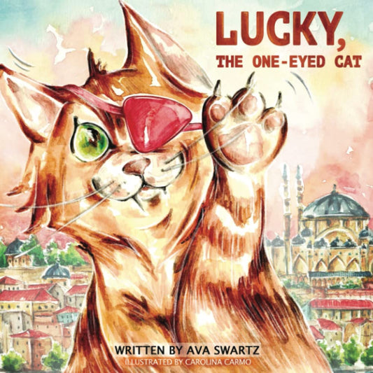 LUCKY, THE ONE-EYED CAT - 929