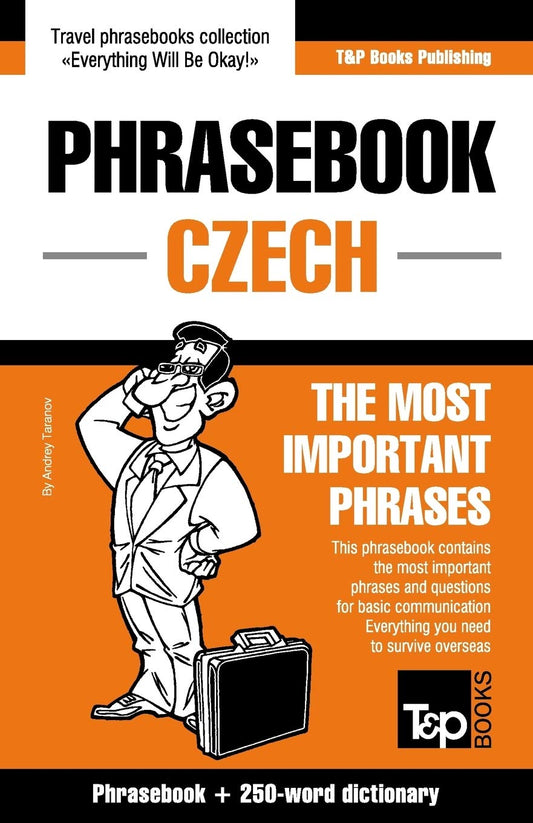 English-Czech phrasebook and 250-word mini dictionary (American English Collection) - 8326