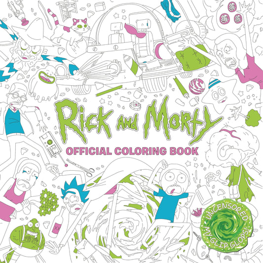 Rick and Morty Official Coloring Book - 5589