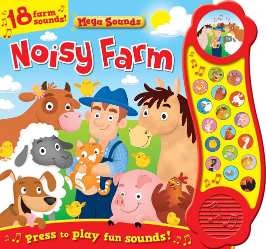 Noisy Farm (Sound Book): 18 Farm Sounds (Mega Sounds)