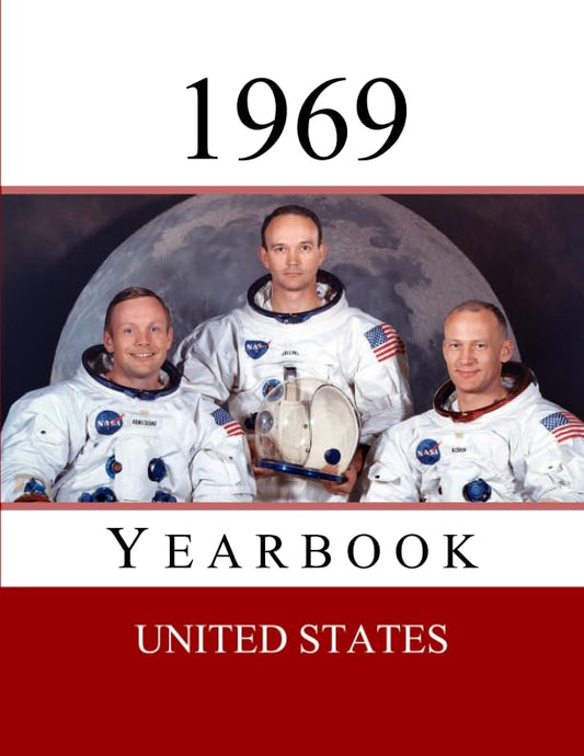 1969 US Yearbook: Original book full of facts and figures from 1969 - Unique birthday gift / present idea. - 9984