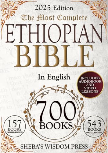 The Most Complete Ethiopian Bible. 157-Book Collection in English: Majestic Edition Including Lost Apocrypha and Rarely Seen Sacred Texts - 2138