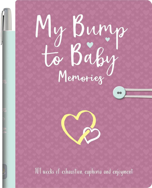 My Bump to Baby Memories: Pregnancy to Motherhood Journal with Pen - 9868