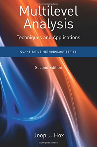 Multilevel Analysis: Techniques and Applications, Second Edition (Quantitative Methodology Series) - 1913