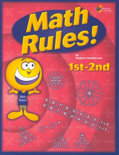 Math Rules!: 1st-2nd grade 25 week enrichment challenge *Now Includes PDF of Book* - 2120