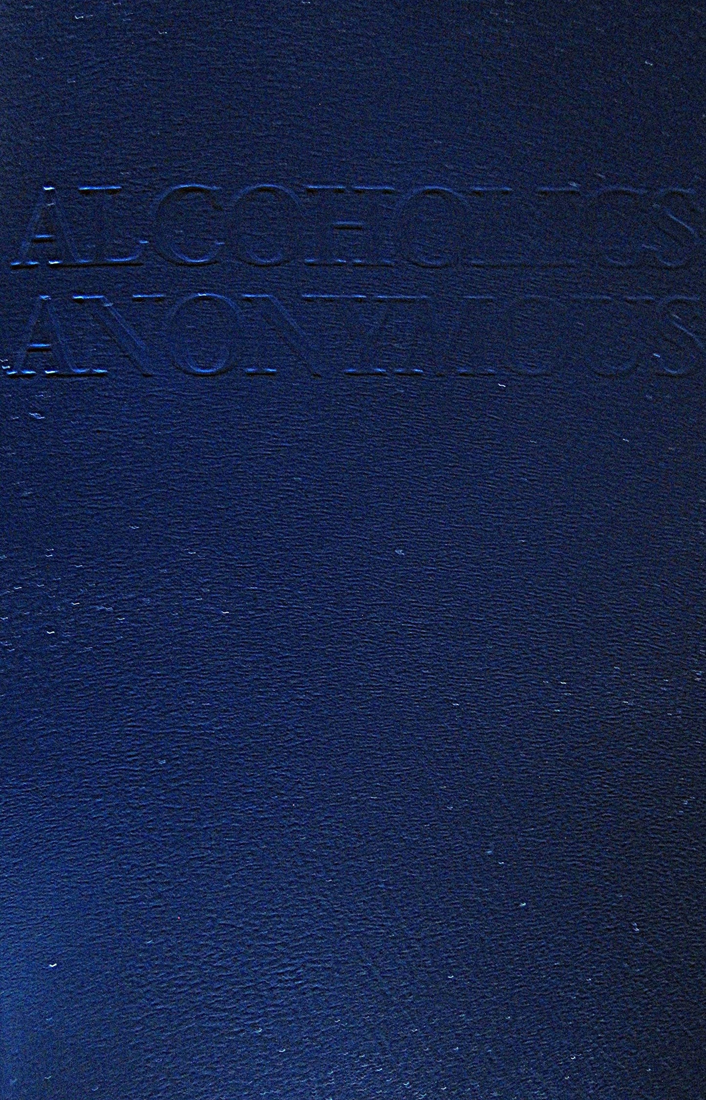 Alcoholics Anonymous: Large Print
