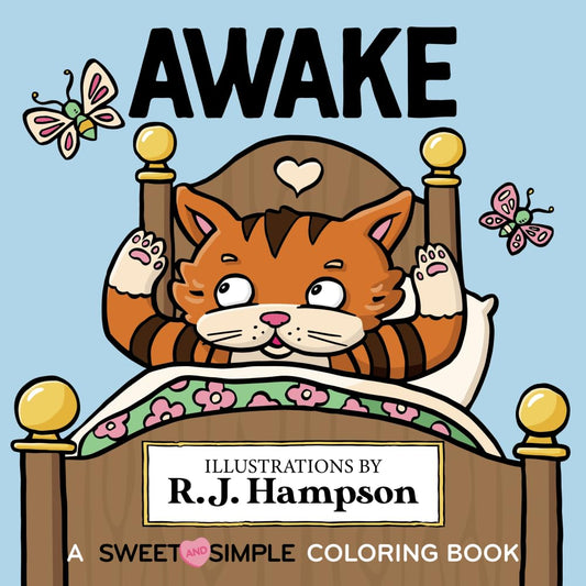 Awake: A Sweet And Simple Coloring Book (Sweet and Simple Coloring Books) - 607
