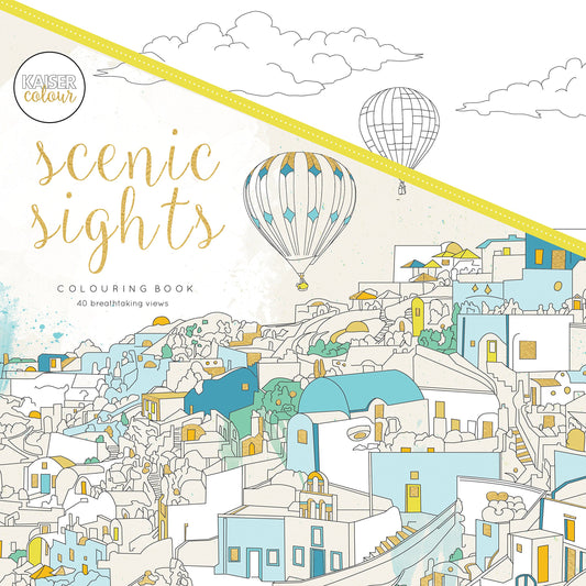 Kaisercraft Scenic Sights Coloring Book,