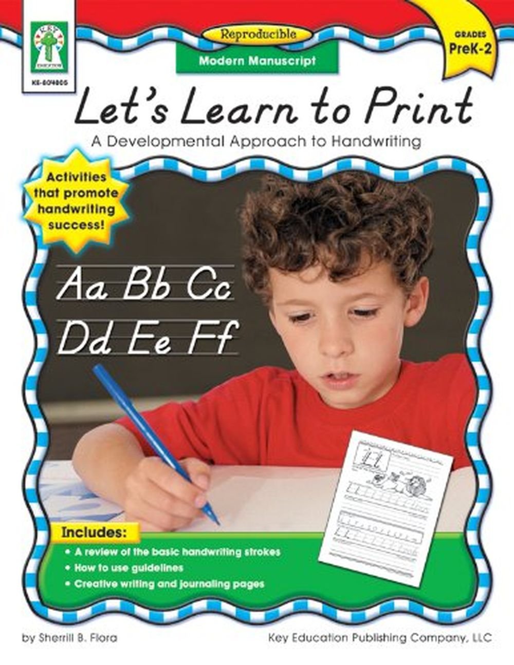 Let’s Learn to Print: Modern Manuscript, Grades PK - 2 - 8910