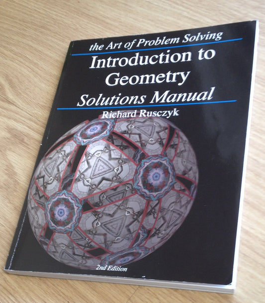 Art of Problem Solving Introduction to Geometry Solutions Manual