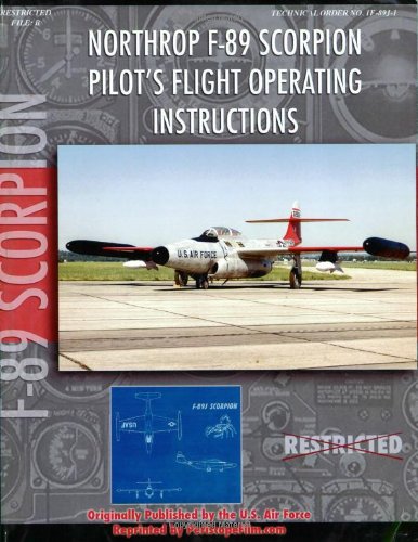 Northrop F-89 Scorpion Pilot's Flight Operating Manual - 6159
