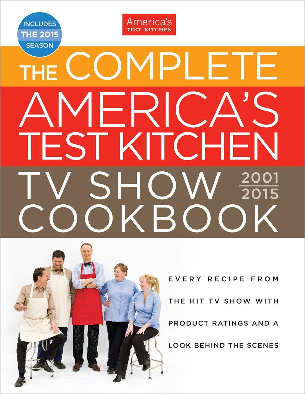 America's Test Kitchen TV Complete book 2015 - 2002