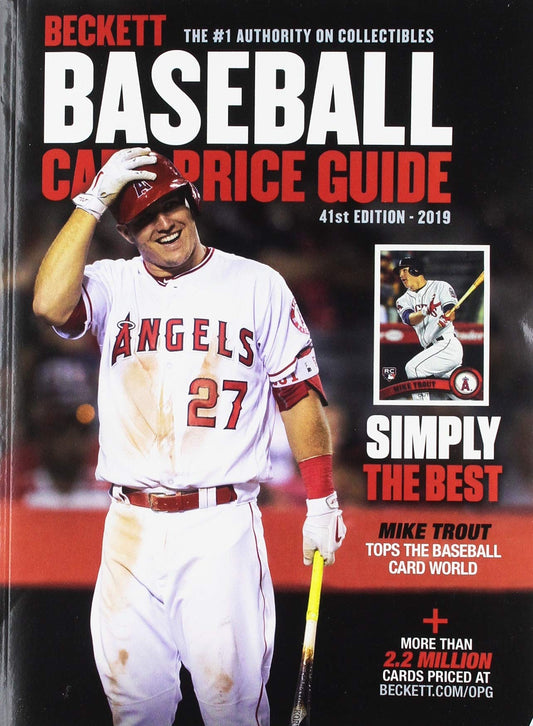 Beckett Baseball Card Price Guide 2019 - 4536