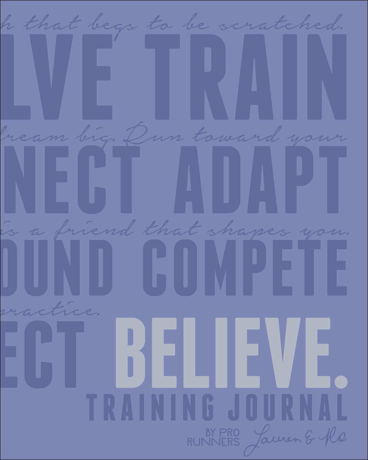 Believe Training Journal (Lavender Edition) - 4283
